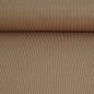 Preview: Rippenstrick dick Baumwolle Mix metallic kupfergold beige